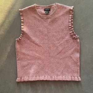 Club Monaco Italian Yarn Cropped Knit Top (S)